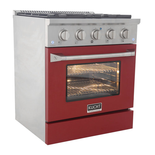 Kucht 30" 4.2 Cu. ft. Freestanding Gas with Convection Oven & Reviews Wayfair